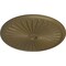 Ekena Millwork Leandros Ceiling Medallion (Fits Canopies up to 5"), 33 1/8"OD x 3 1/2"ID x 1 3/8"P, Mississippi Mud CM33LEMMF - alternate 2
